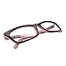 DALIX Womens Glasses Frames Black Pink Eyeglasses 51-16-135