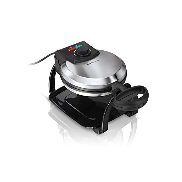 Hamilton Beach Flip Belgian Waffle Maker with Browning Control, Non