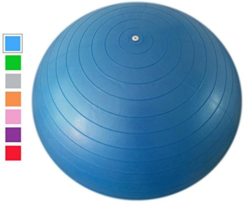 Acefit Anti-burst-and-slip Resistant Fitness Balance Exercise and Stability Ball with Pump Yoga Ball