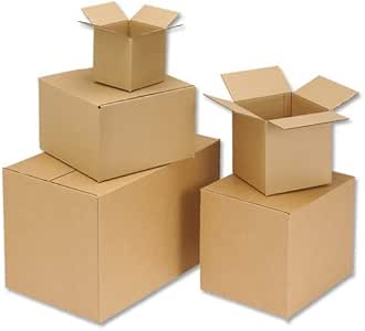 Cajas de cartón extra pequeñas, 9 x 5 x 5 cm, 10 unidades: Amazon.es