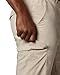 Columbia Men's Silver Ridge Cargo Pant, Fossil, 36W x 34L