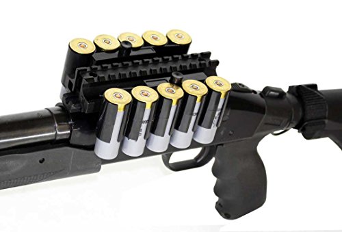 Mossberg 500 590 12ga 10 Shot Side Carrier Tatical Shotgun Shell Holder