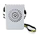 CestMall 3 Speeds Portable Multi-functional Mini Rechargeable Fan Powered by 18650 Li-ion Battery (included) & USB Charging for Outdoor Travel with String White