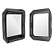 SIRUIBO Compatible Fitbit Ionic Screen Protector, Slim Plated TPU Rugged Cover Full-Around Protective Case Bumper Shell Compatible Fitbit Ionic Smart Watch, Black