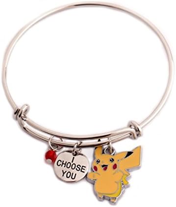 Movie and TV Costume Jewelry Message Charm Expandable Wire Bracelet- Birthday Mother Daughter Friendship Gifts