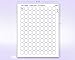 NextDayLabels – 3/4 Inch Round Labels - Round Sticker Labels for Printer - Matte White Blank Laser/Inkjet Printer Labels - Circle Stickers Printable Labels (50 Sheets, 108 Per Sheet, 5400 Labels)