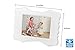 Mimi HomeDecor – White Vintage 5x7 Inches Wooden Photo Frame With Glass - For Your Family, Baby or Wedding Picture - Wall & Tabletop Frame – Great Gift Idea – 100% Satisfied Guarantee