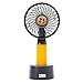 BT21 SHOOKY Character Mini Handheld Personal Portable Fan | 3-Speed Adjustable USB Rechargeable, Orange