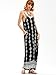 Maygold Womens Beach Boho Casual Maxi Dresses Spaghetti Strap Floral Pockets Long V-Neck Sundress