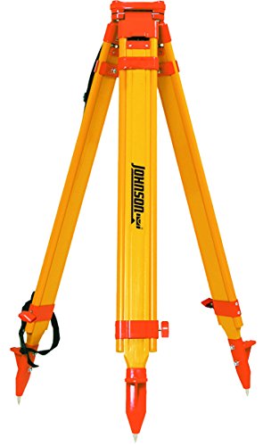 Johnson Level & Tool 40-6332 Fiberglass Tripod