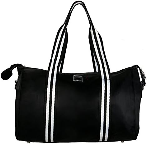 Zureni Nylon Duffel Bag (ZN1107_Black)