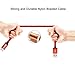 E-POWIND High Speed Nylon Braided Micro USB Charging Cable, 3 Pack of 6 Feet - Red