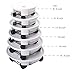 ANTETOK 17.7″ Plant Caddy Round Plant Dolly Trolley Saucer Moving Tray Pallet with Wheels and a Water Container Blackthumb 4