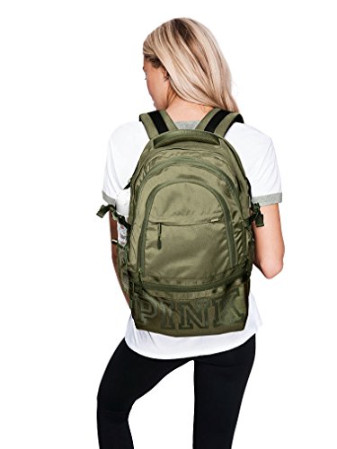 pink collegiate backpack