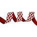 Christmas Ribbon 6 Yards(6 X 1 Yard) 1 Inch Red Green Grosgrain Ribbon Christmas Festival Pattern Printed