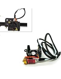CHPOWER Extrusor 3D Impresoras originales de reemplazo, kit completo de extrusor MK8 de montaje en caliente, impresoras 3D Piezas Accesorios para Impresora Creality 3D
