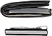 Carbon Fiber Slim Wallet - Metal Wallet - RFID blocking Wallet | Up to 12 cards - Front Pocket Black Wallet for Men, Credit Card Holder