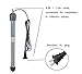 HITOP 50W 100W 300W Aquarium Fish Tank Heater, Traditional Glass Aquarium Heater with Thermometer (300W-grey)