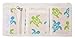 Bungalow 360 Tri-Fold Wallet w/ Velcro Closure-Cotton Canvas-Sea Turtle