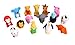 Smart Novelty Animal Erasers for Kids Party Favors Classroom Rewards and Prizes - Animal Puzzle Eraser Assortment - Bulk Pack of 50 Erasers