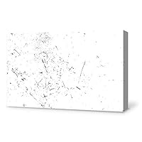 Canvas Wall Art Construction Sketches Canvas Prints Home Artwork Decoration for Living Room,Bedroom - 12x18 inches
