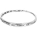 Matthew 19:26 - with God, All Things are Possible - Bible Scripture Verse Mobius Bangle Bracelet