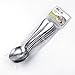 MIU COLOR Oval Soup Spoons – Stainless Steel Table Teaspoons, Set of 8
