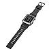 Simpeak 5 Color Protective Case with Black Strap Bands for Apple Watch 42mm Series 1 Series 2