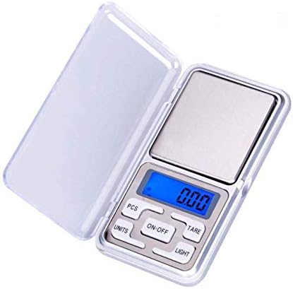 CLOMANA® Electronic Digital LCD Display Pocket Weighing Scale Up to 200 g for Kitchen, Jewellery (Multicolour)
