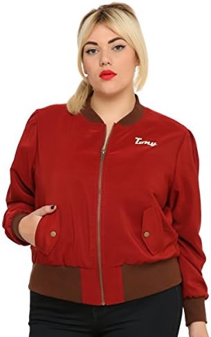 Her Universe Marvel Stark Industries Girls Bomber Jacket Plus Size