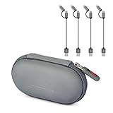 4 Pack USB Cable 2 in 1 Lightning Cable 27cm / 0.8ft Nylon Braided Sync Micro USB & Lightning Charger for iPhone, iPad /iPod, Samsung, Nexus, Nokia, Sony, Huawei, Xiaomi and more (Gray)