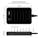 bototek Charging Station, 6 Port USB Desktop Charging Dock with USB C Port for Multiple Devices iPhone iPad Kindle & Other Tablets