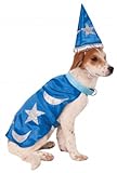 Rubie's Wizard Cape with Headpiece and Light-Up Collar Pet Costume, Extra-Large