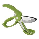 Trudeau Toss And Chop Salad Tongs - (Green)
