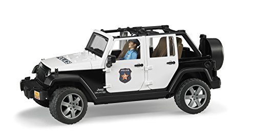 Jeep Rubicon Police car with Policeman