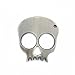 Partstock(TM) Metal Skull Keychain Keyrings Self Defense Emergency Survival Tool fits perfectly in the palm of your hand.