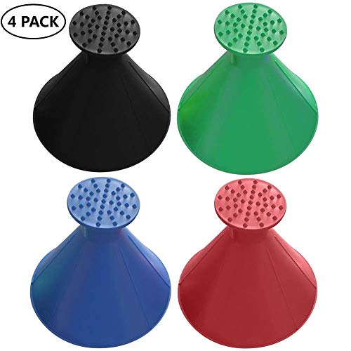 Meethome Round Windshield Ice Scraper, Magic Cone-Shaped Car Windshield Ice Scraper, Car Snow Removal Shovel Tool