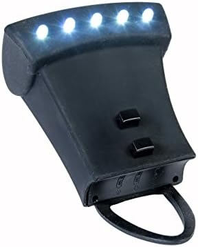 Charcoal Companion CC7318 LED Grill Light with Silicone Cover, Black