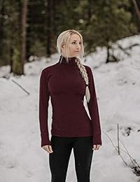 WoolX Peyton - Women's Merino Wool Turtleneck - Ultimate in Warmth & Style - Amazingly Soft