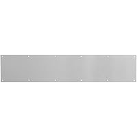 kick plate plates door aluminum prime line sellers satin inches