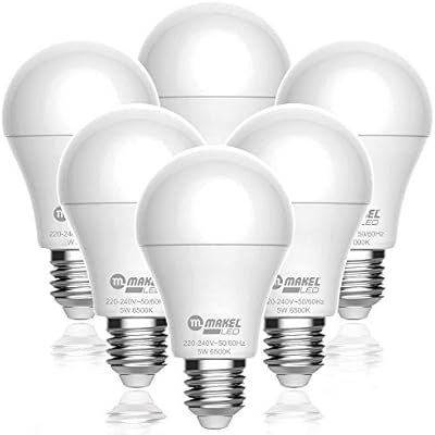Makel Led Ampul, 5 W, 6500 K, Cold White: Amazon.com.tr Makel Led Ampul, 5 W, 6500 K, Cold White: Amazon.com.tr