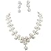 joylive Bridal Bridesmaid Flower Girls Jewerly Set Pearl Necklace Earring