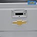 E-Autogrilles Triple Chrome Plated ABS Tailgate Cover with Camera Hole for 14-16 Chevrolet Silverado 1500 / 14-16 GMC Sierra 1500 / 15-16 Chevrolet Silverado 2500/3500 / 15-16 GMC Sierra 2500/3500 / 15-16 GMC Canyon / 15-16 Chevrolet Colorado (64-0135)