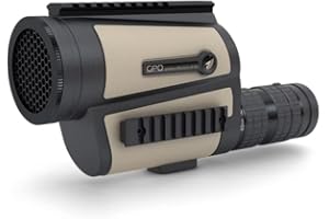 German Precision Optics GPOTAC 45 15-45x60 Spotting Scope, Straight, Black/Desert Sand, TS100