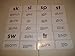 101 Letter Blends Flash Cards. ELA, Spelling, Reading, Speech Cards. Advanced preschool-2nd Grade letter combination flashcards.
