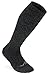 Wanderlust Knee-High Merino Wool Compression Socks For Men and Women Charcoal, Medium