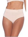 Boody Organic Bamboo EcoWear Women's Full Brief, Large, Nude