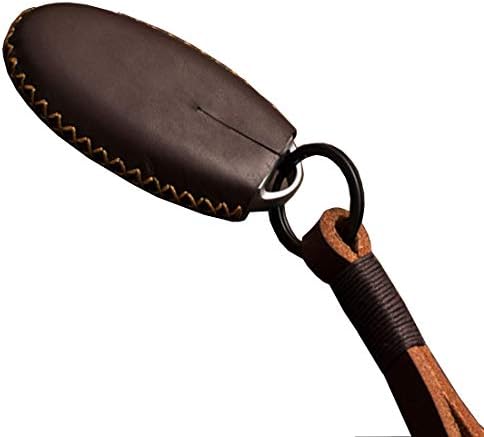 KMT Luxury Premium Genuine Leather FOB Cover Case Holder Shell For Infiniti infinity EX35 M56 g35 qx56 fx35 q50 g37 m35 qx70 i35 qx80 q60-4-Bts (Brown)