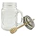 Zoie + Chloe Honey Mason Jar with Bamboo Dipper - 16oz
