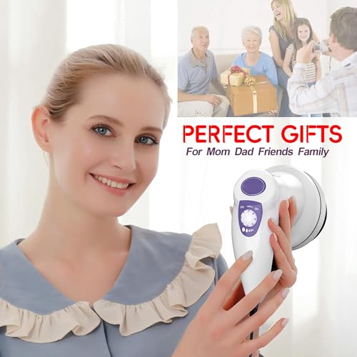 LBOYLOVE® Electric Cellulite Massager – Body Sculpting Machine with 2 Massage Heads, Lymphatic Drainage & Skin Tightening for Belly Stomach Leg, Lipo Roller Massager After Surgery, Adjustable Speed